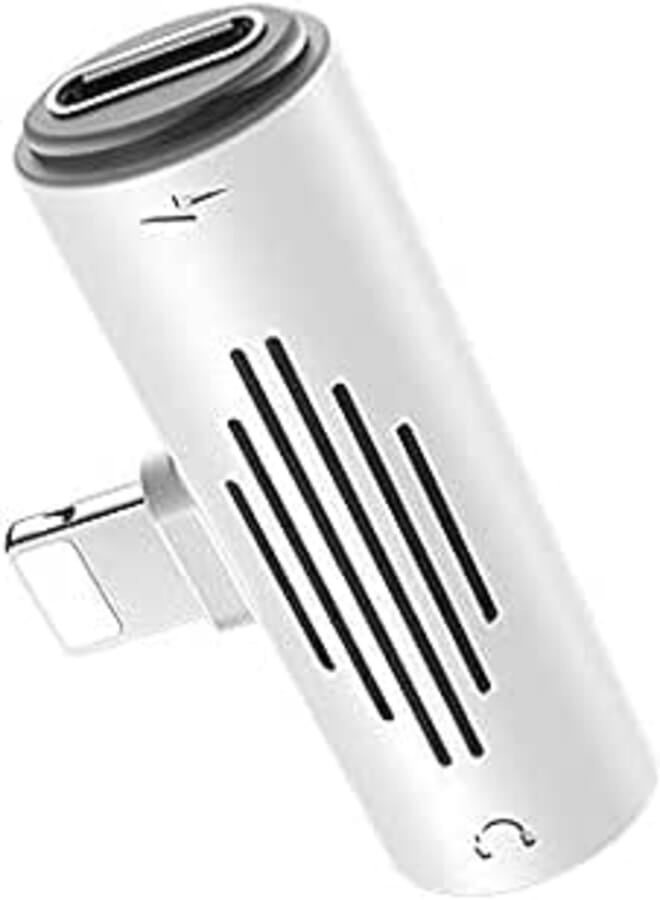 Borofone bv7 lightning 3.5 audio converter-white